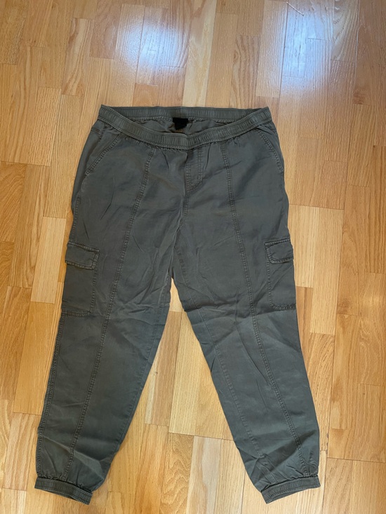 Massimo Pants - Massimo Olive Cargo Jogger Pants